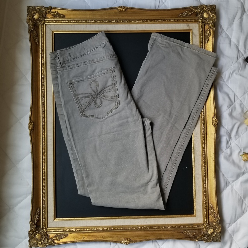 Olive Jag jeans nordstrom high rise boot leg